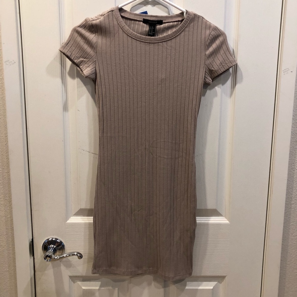 Forever 21 ribbed bodycon dress